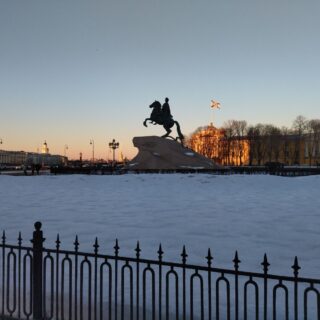 Медный Всадник на Сенатской площади
